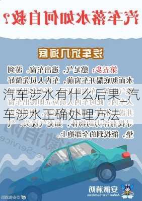 汽車涉水有什么后果_汽車涉水正確處理方法