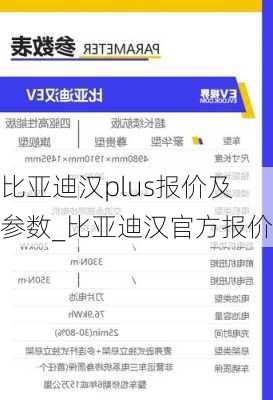 比亞迪漢plus報價及參數(shù)_比亞迪漢官方報價