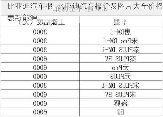 比亞迪汽車報(bào)_比亞迪汽車報(bào)價(jià)及圖片大全價(jià)格表新能源