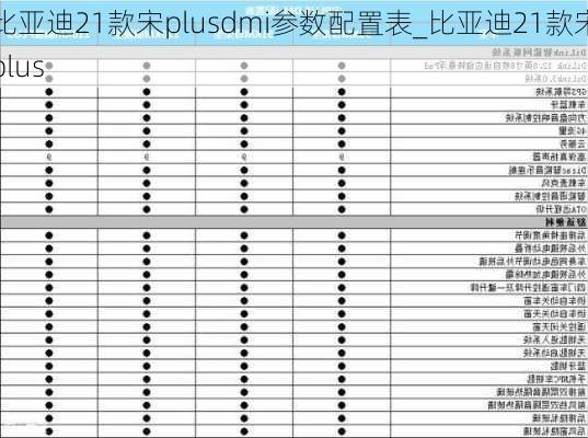 比亞迪21款宋plusdmi參數(shù)配置表_比亞迪21款宋plus