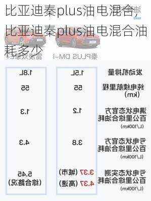 比亞迪秦plus油電混合,比亞迪秦plus油電混合油耗多少