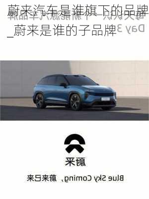 蔚來(lái)汽車是誰(shuí)旗下的品牌_蔚來(lái)是誰(shuí)的子品牌