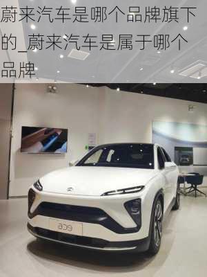 蔚來汽車是哪個品牌旗下的_蔚來汽車是屬于哪個品牌