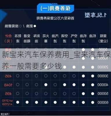 新寶來(lái)汽車保養(yǎng)費(fèi)用_寶來(lái)汽車保養(yǎng)一般需要多少錢(qián)