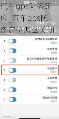 汽車gps防盜定位_汽車gps防盜定位怎么關(guān)閉
