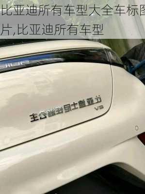 比亞迪所有車型大全車標(biāo)圖片,比亞迪所有車型