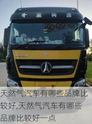 天然氣汽車(chē)有哪些品牌比較好,天然氣汽車(chē)有哪些品牌比較好一點(diǎn)