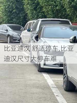 比亞迪漢 舒適停車,比亞迪漢尺寸大停車難