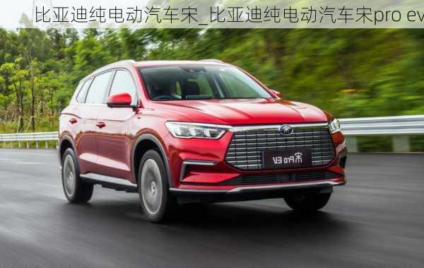 比亞迪純電動(dòng)汽車(chē)宋_比亞迪純電動(dòng)汽車(chē)宋pro ev