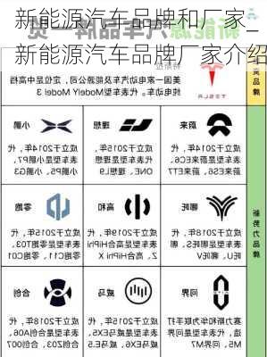 新能源汽車品牌和廠家_新能源汽車品牌廠家介紹