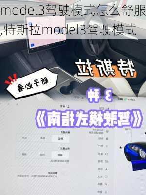 model3駕駛模式怎么舒服,特斯拉model3駕駛模式