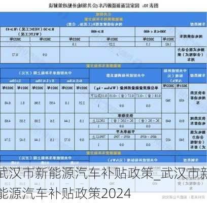 武漢市新能源汽車補貼政策_武漢市新能源汽車補貼政策2024