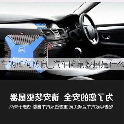 車輛如何防鼠_汽車防鼠妙招是什么