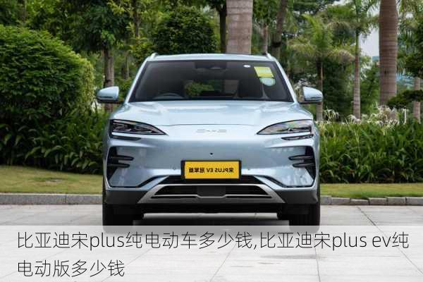 比亞迪宋plus純電動車多少錢,比亞迪宋plus ev純電動版多少錢