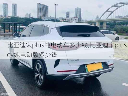 比亞迪宋plus純電動車多少錢,比亞迪宋plus ev純電動版多少錢