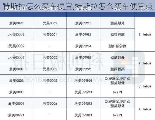 特斯拉怎么買車便宜,特斯拉怎么買車便宜點