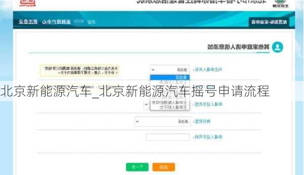 北京新能源汽車_北京新能源汽車搖號(hào)申請(qǐng)流程
