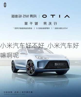 小米汽車(chē)好不好_小米汽車(chē)好嘛啊呢