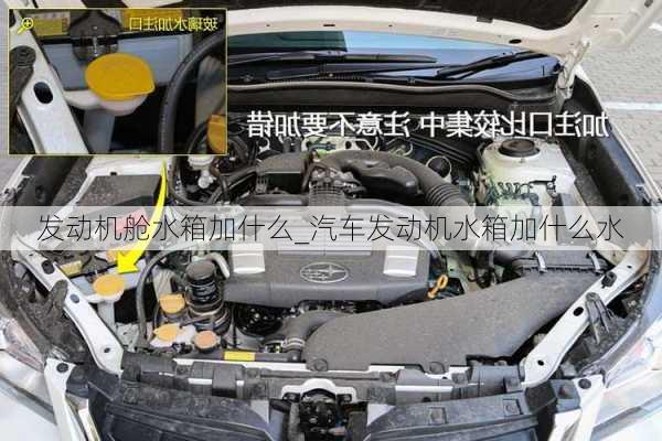 發(fā)動機艙水箱加什么_汽車發(fā)動機水箱加什么水