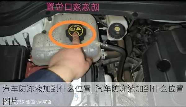 汽車防凍液加到什么位置_汽車防凍液加到什么位置圖片