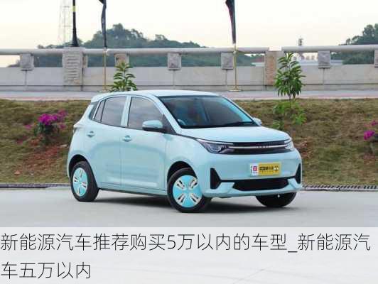 新能源汽車推薦購(gòu)買5萬(wàn)以內(nèi)的車型_新能源汽車五萬(wàn)以內(nèi)