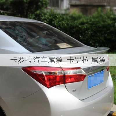 卡羅拉汽車尾翼_卡羅拉 尾翼