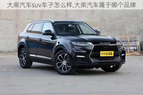 大乘汽車suv車子怎么樣,大乘汽車屬于哪個(gè)品牌