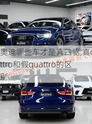 奧迪哪些車才是真四驅,真quattro和假quattro的區(qū)別