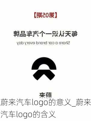 蔚來汽車logo的意義_蔚來汽車logo的含義