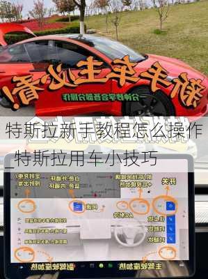 特斯拉新手教程怎么操作_特斯拉用車(chē)小技巧