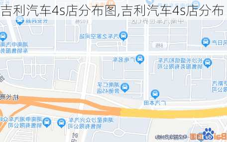 吉利汽車4s店分布圖,吉利汽車4s店分布