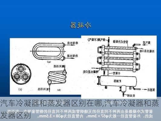 汽車?yán)淠骱驼舭l(fā)器區(qū)別在哪,汽車?yán)淠骱驼舭l(fā)器區(qū)別