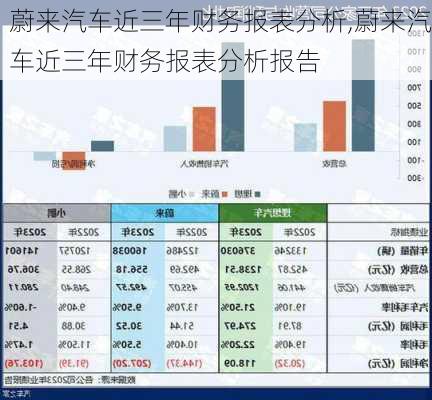 蔚來汽車近三年財務報表分析,蔚來汽車近三年財務報表分析報告