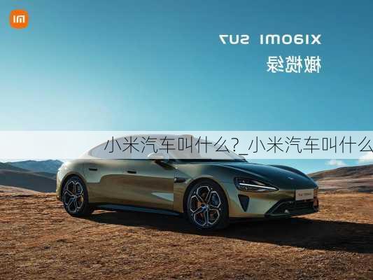 小米汽車叫什么?_小米汽車叫什么