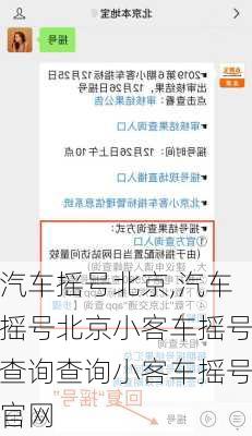 汽車搖號北京,汽車搖號北京小客車搖號查詢查詢小客車搖號官網(wǎng)