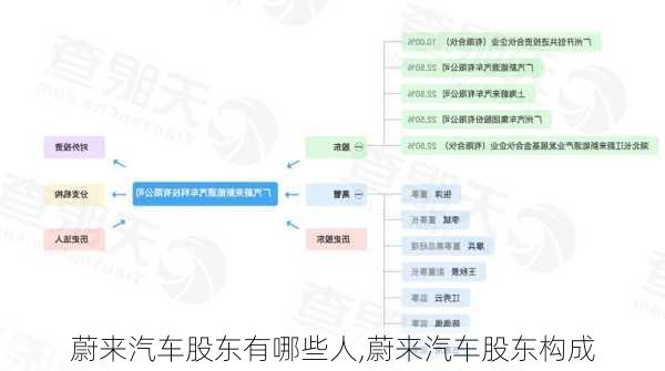 蔚來汽車股東有哪些人,蔚來汽車股東構(gòu)成