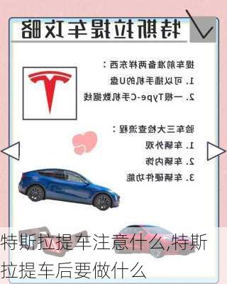 特斯拉提車注意什么,特斯拉提車后要做什么