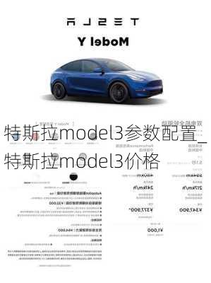 特斯拉model3參數(shù)配置_特斯拉model3價(jià)格