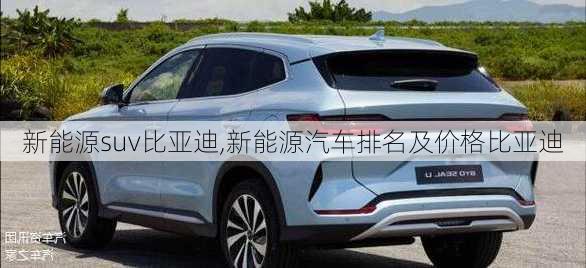 新能源suv比亞迪,新能源汽車排名及價(jià)格比亞迪