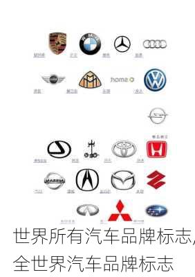 世界所有汽車品牌標(biāo)志,全世界汽車品牌標(biāo)志