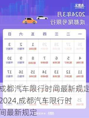 成都汽車限行時間最新規(guī)定2024,成都汽車限行時間最新規(guī)定