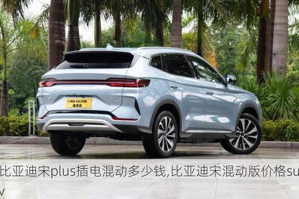 比亞迪宋plus插電混動多少錢,比亞迪宋混動版價格suv