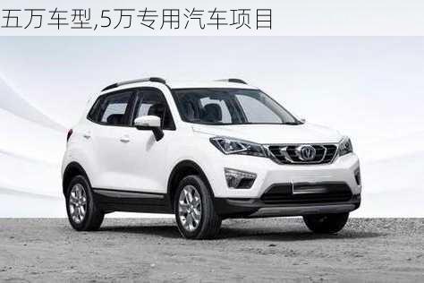 五萬車型,5萬專用汽車項(xiàng)目