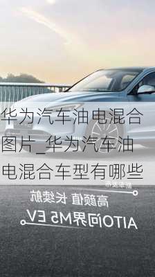 華為汽車油電混合圖片_華為汽車油電混合車型有哪些