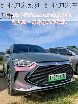 比亞迪宋系列_比亞迪宋車(chē)友群