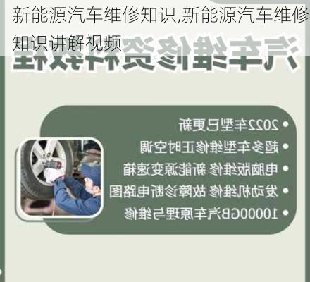 新能源汽車維修知識,新能源汽車維修知識講解視頻