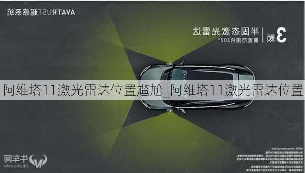 阿維塔11激光雷達(dá)位置尷尬_阿維塔11激光雷達(dá)位置