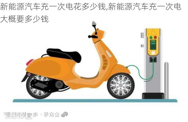 新能源汽車充一次電花多少錢,新能源汽車充一次電大概要多少錢