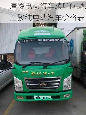 唐駿電動(dòng)汽車?yán)m(xù)航問題,唐駿純電動(dòng)汽車價(jià)格表