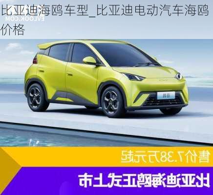 比亞迪海鷗車型_比亞迪電動汽車海鷗價格